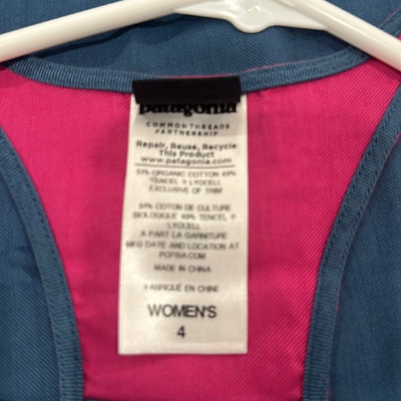 Patagonia Loose fit Racer Back summer dress. Size 4 - Picture 4 of 5